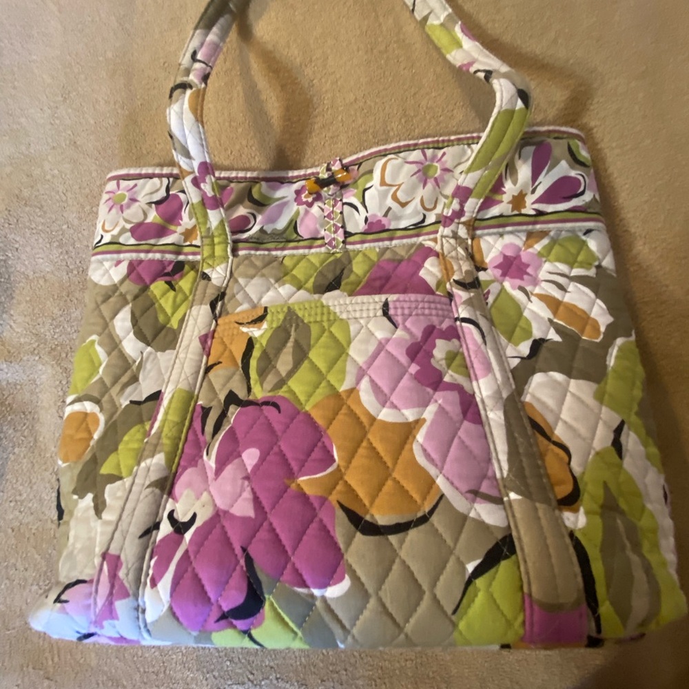 Vera Bradley Little Mandy Tote Shoulder Bag Portobello Road Craft Bag